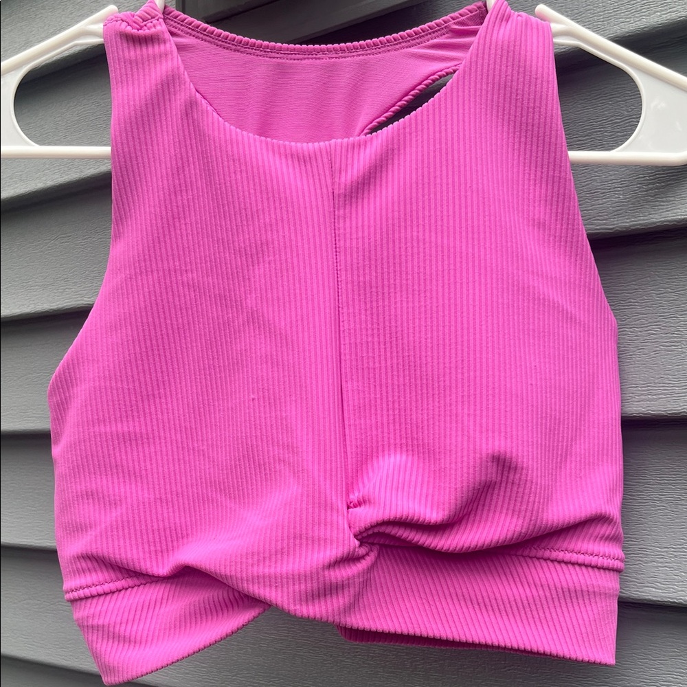 Calia Ribbed Crop Top Bra